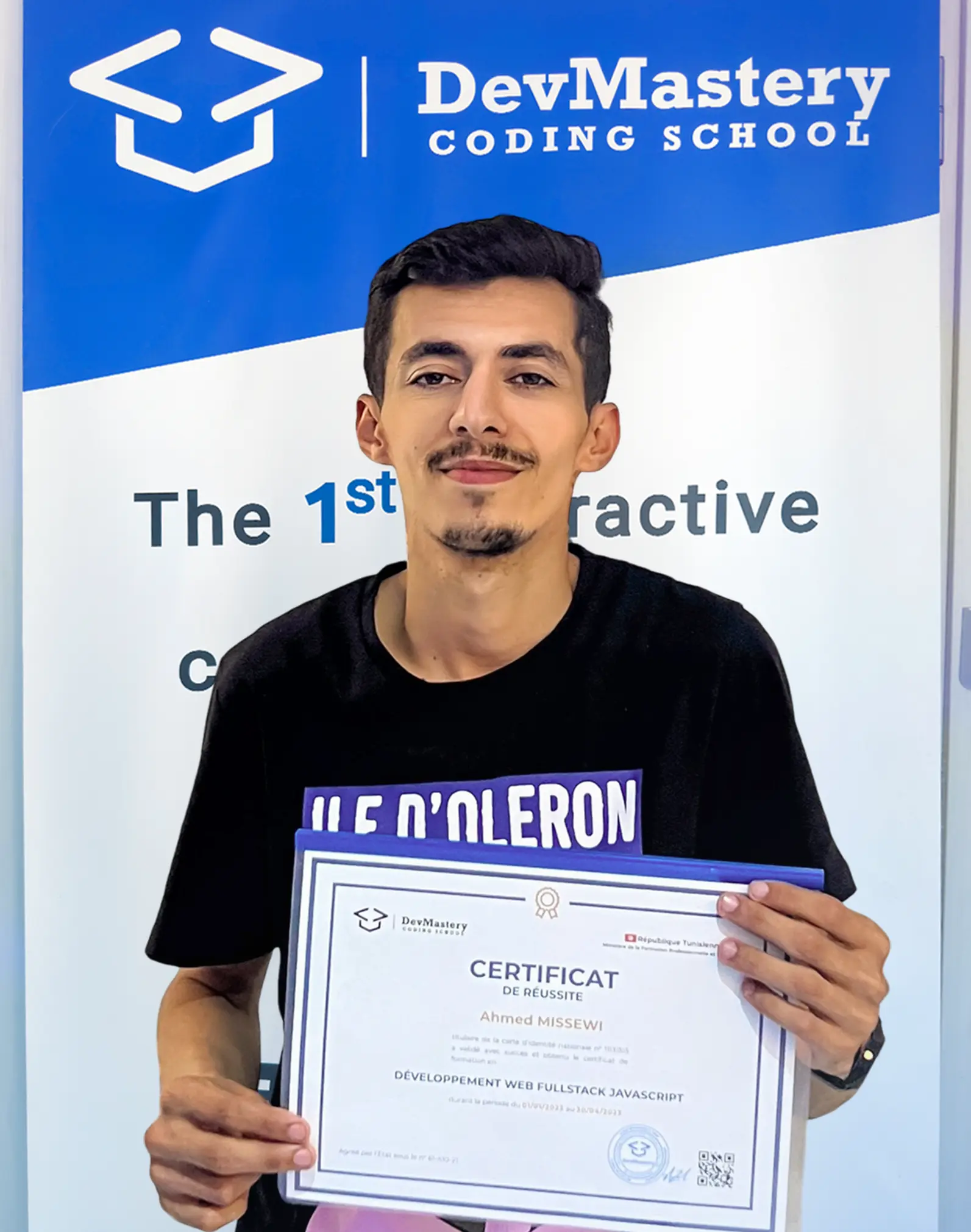 Ahmed N. — DevMastery graduate