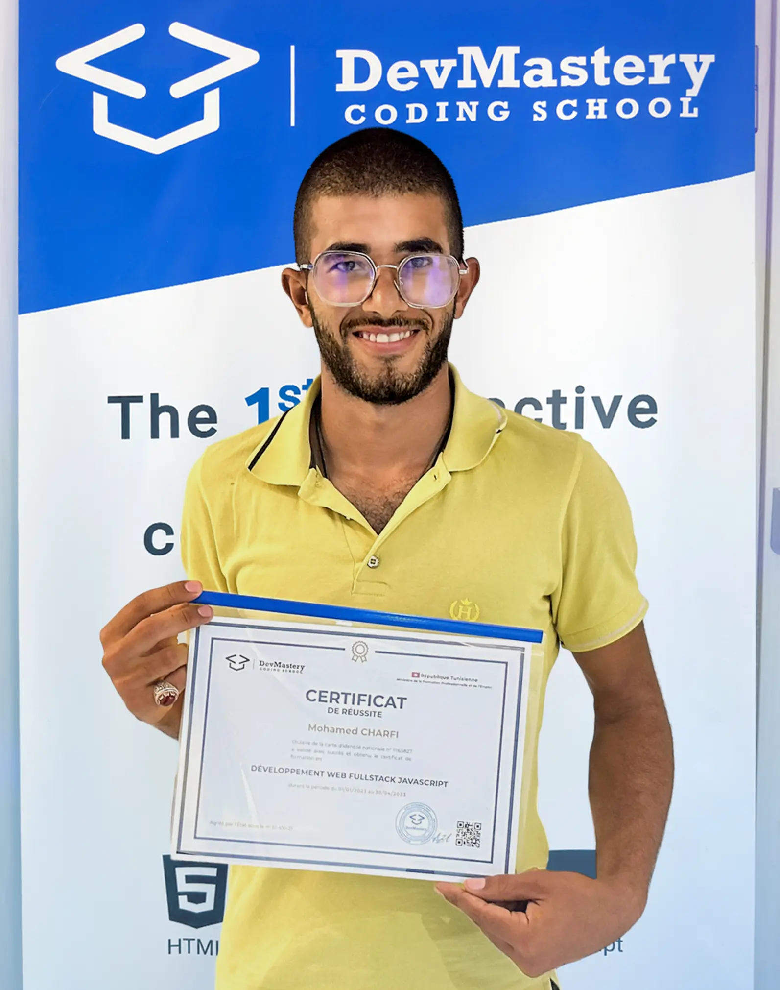 Mohamed C. — DevMastery graduate