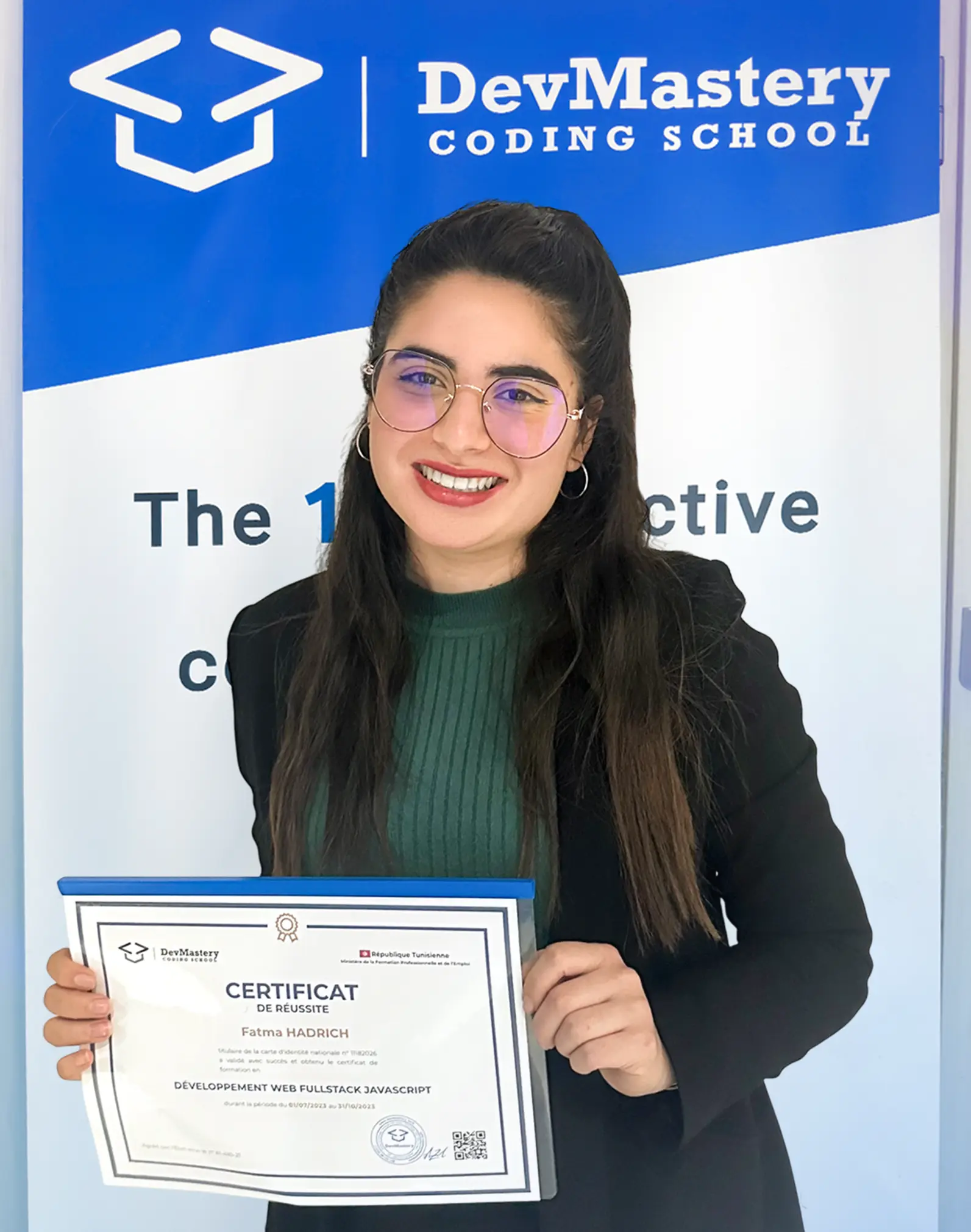 Fatma H. — DevMastery graduate